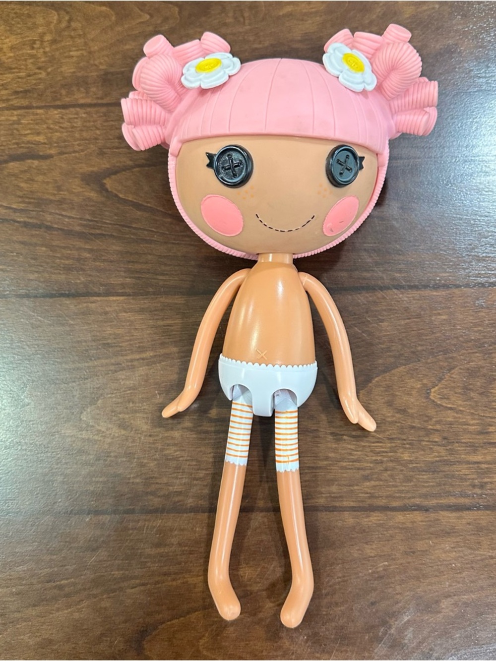 Lalaloopsy Blossom Flowerpot Full Size Nude Doll 12 Inch Pink Hair 2009